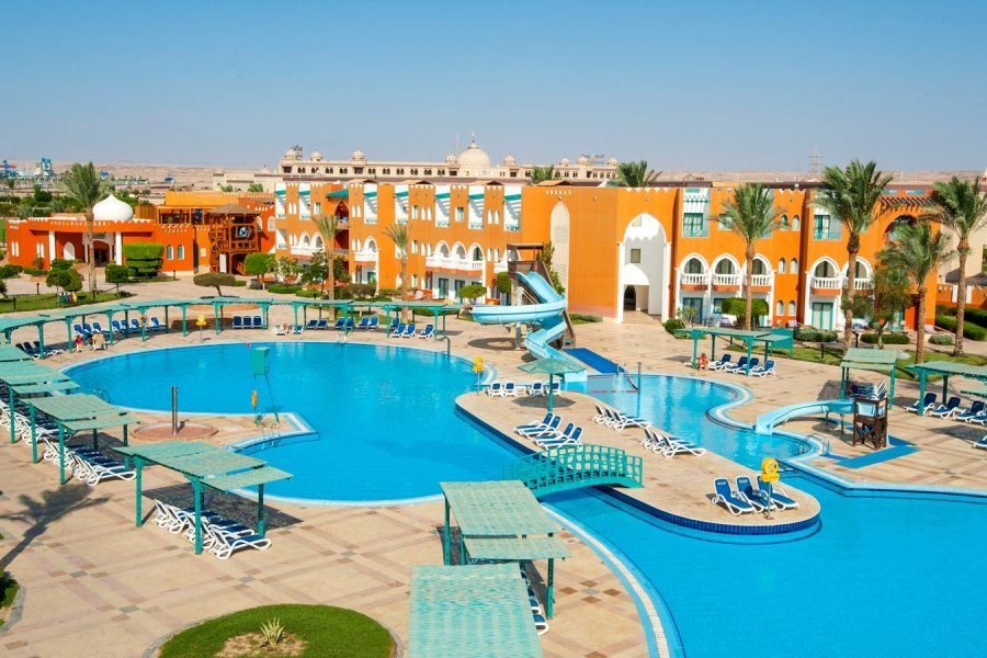 SUNRISE GARDEN BEACH RESORT-SELECT ★★★★★ Hurgada / Village Road